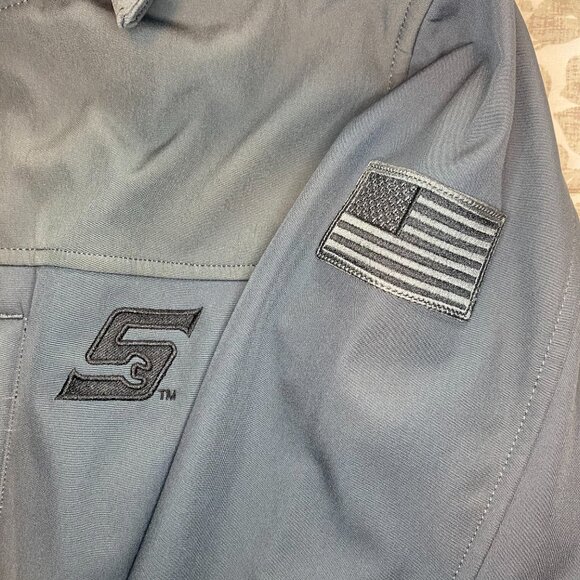 SNAP-ON ZIP UP HOODED INSULATED WINTER JACKET LG - Picture 7 of 9